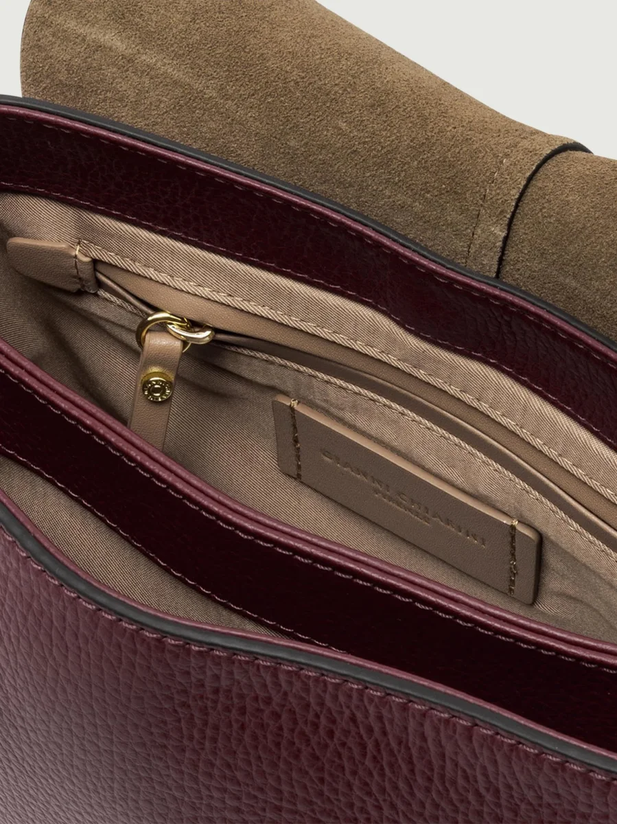 BORSA HELENA ROUND BORDEAUX - immagine 6