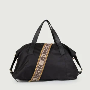 BORSA IN NYLON NERO CARRY