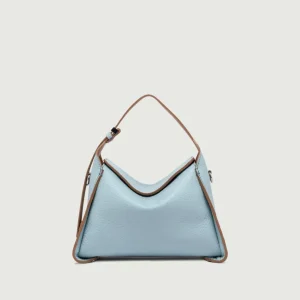 BORSA PENELOPE CELESTE E CAMMELLO