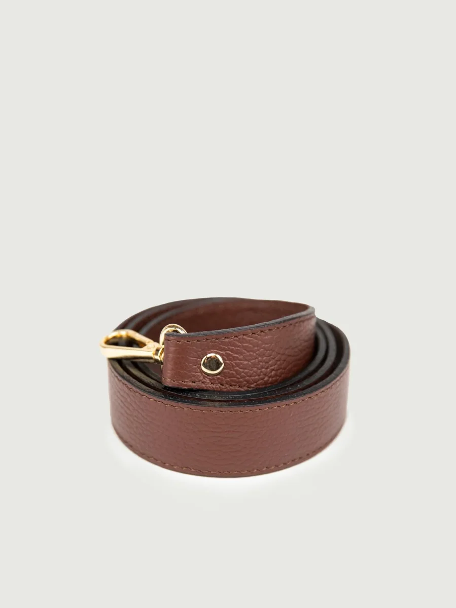 BORSA POCAHONTAS IN CAVALLINO COW PRINT MARRONE - immagine 8