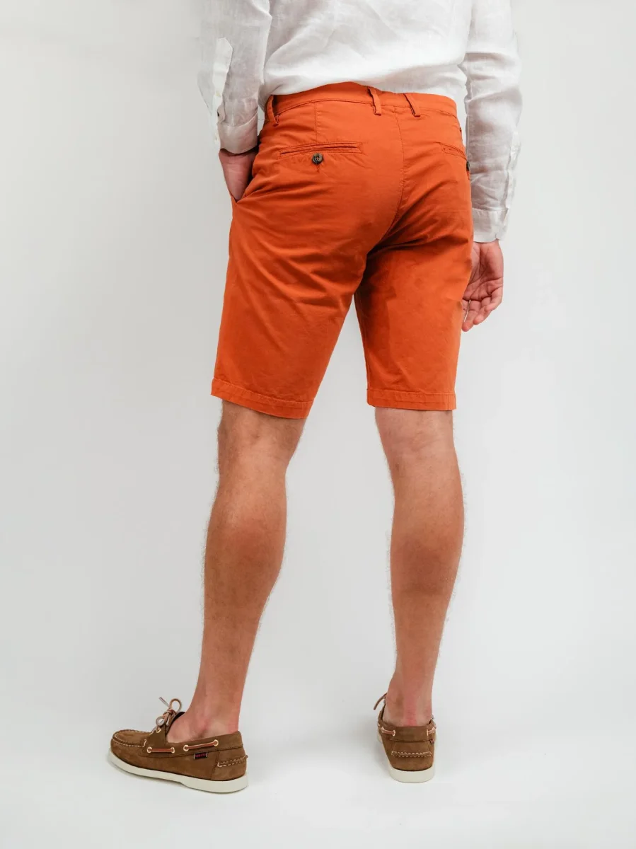 Bermuda in cotone arancioni - immagine 4