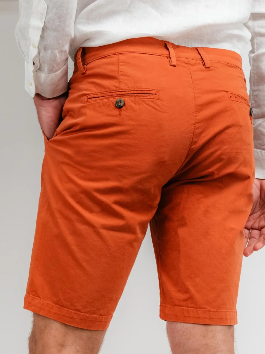 Bermuda in cotone arancioni - immagine 6