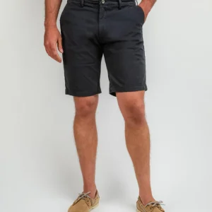 Bermuda in cotone blu navy