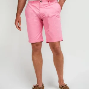 Bermuda in cotone rosa ciclamino