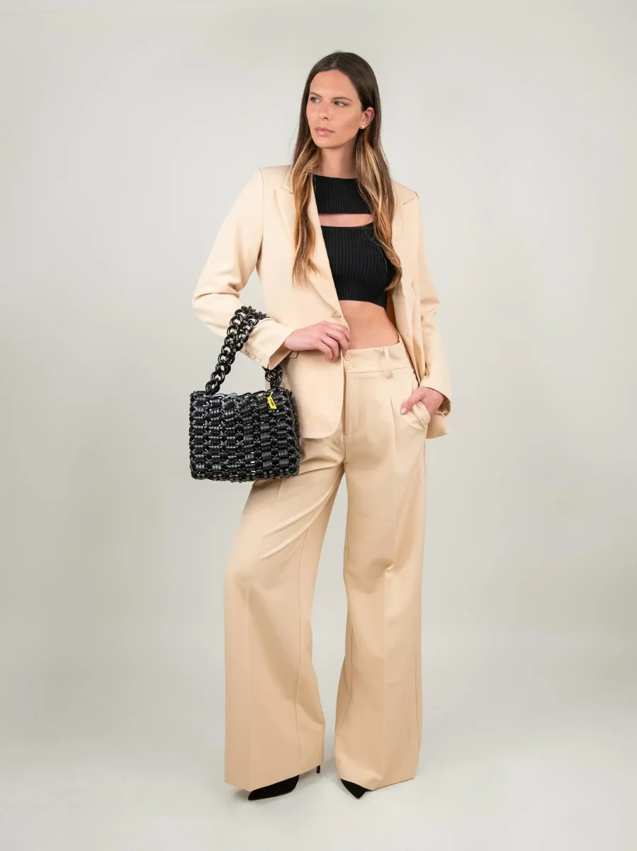 Blazer monopetto beige - immagine 6