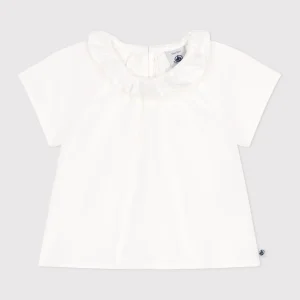 Blusa neonato a maniche corte