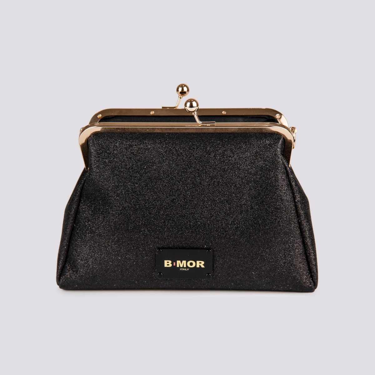 Borsa Clutch Shiny GLITTER Barbie Black - immagine 4