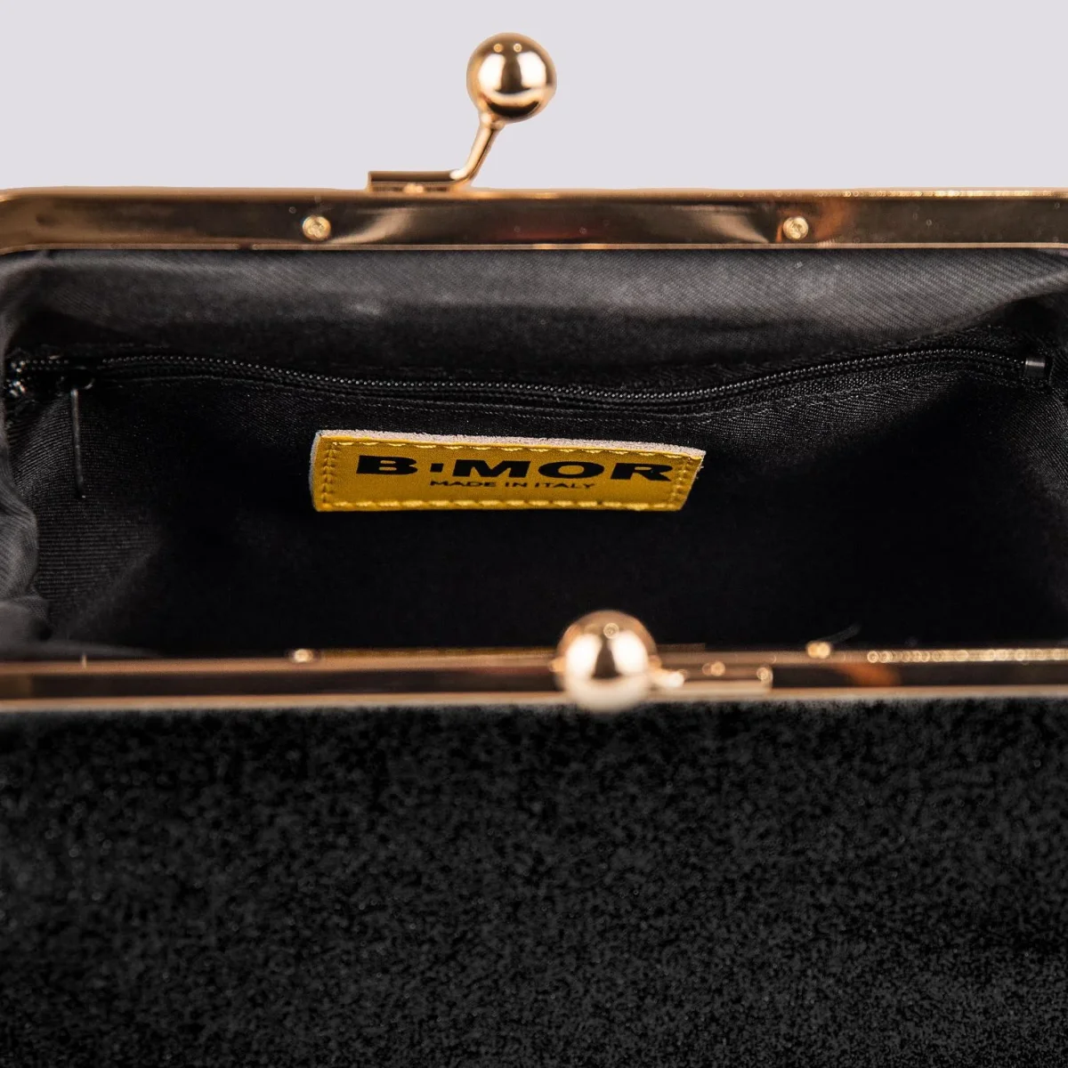 Borsa Clutch Shiny GLITTER Barbie Black - immagine 6