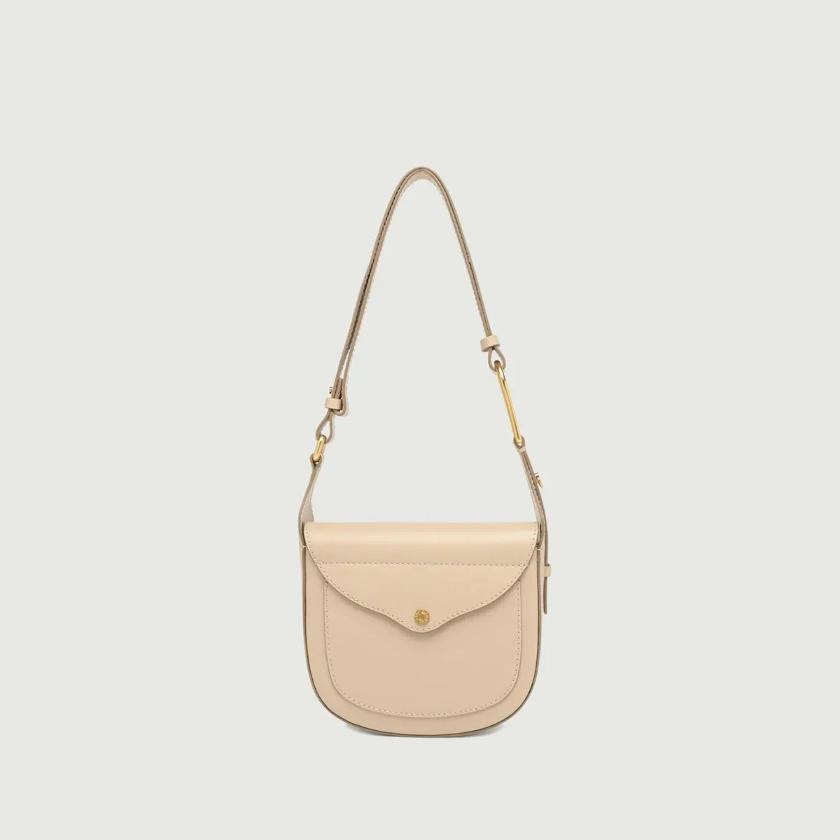 Borsa a spalla Candy in pelle cream - immagine 3