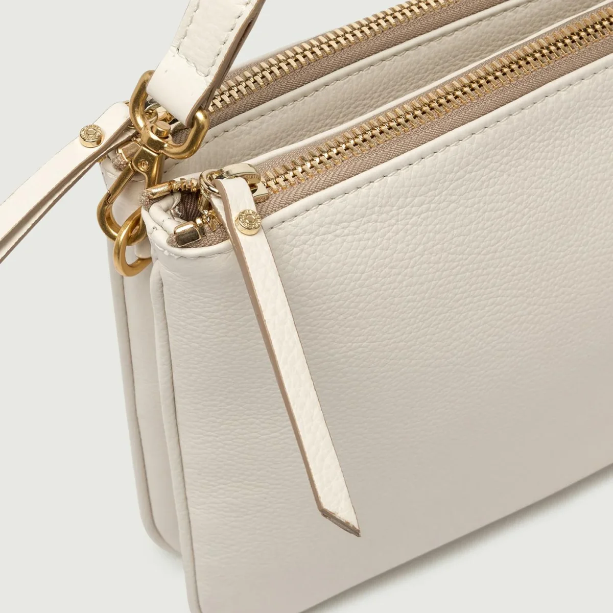 Borsa a tracolla Frida in pelle marble - immagine 6