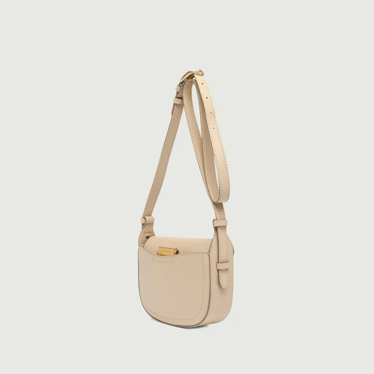Borsa a tracolla Sandy in pelle cream - immagine 4