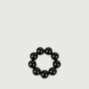 Bracciale Bubble in resina nero