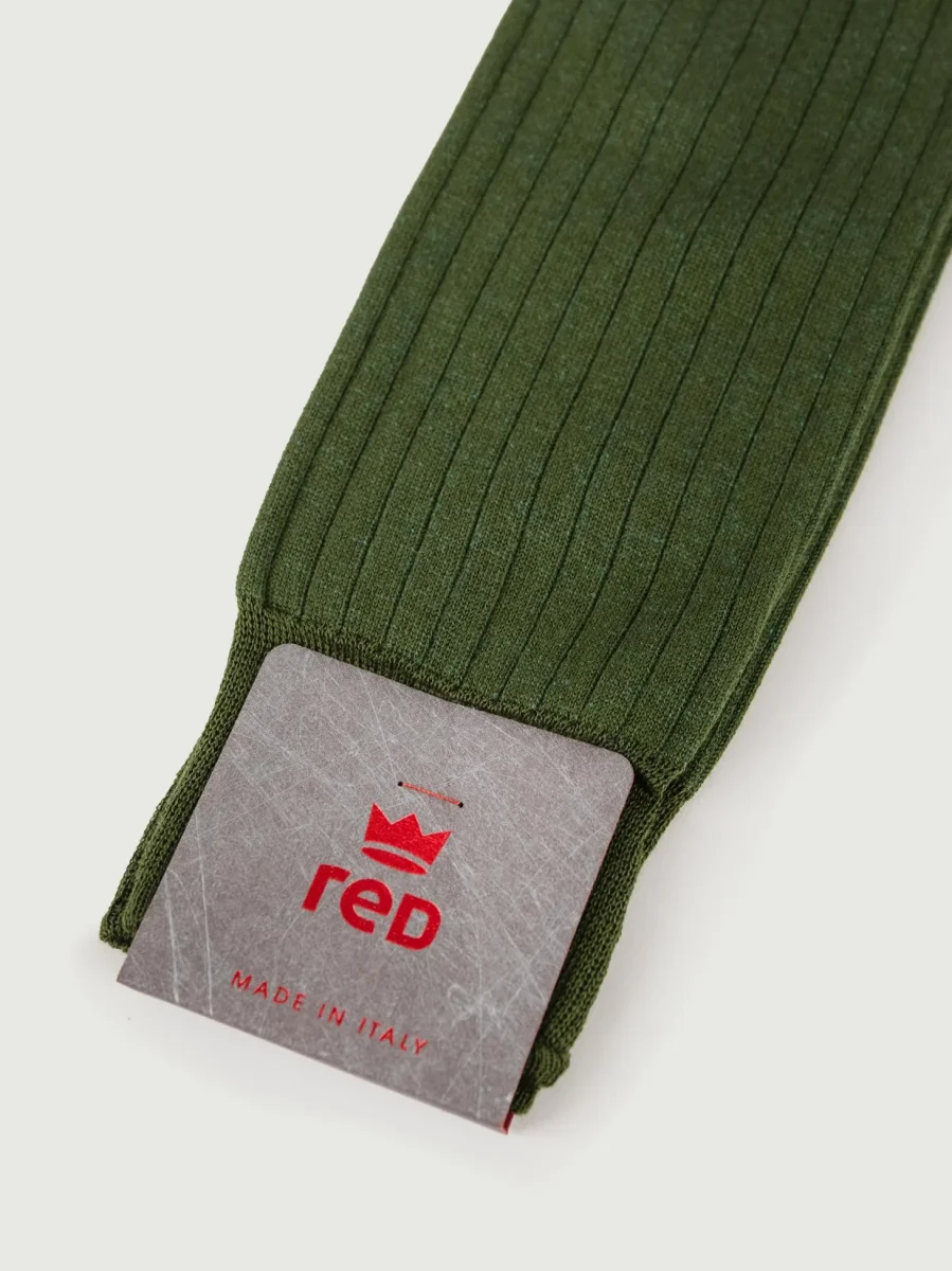 CALZA UOMO VERDE A COSTE - immagine 4