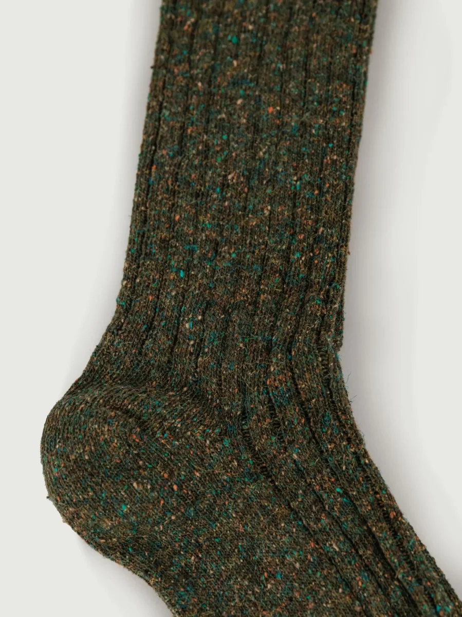 CALZE CREW MARRONE - immagine 3