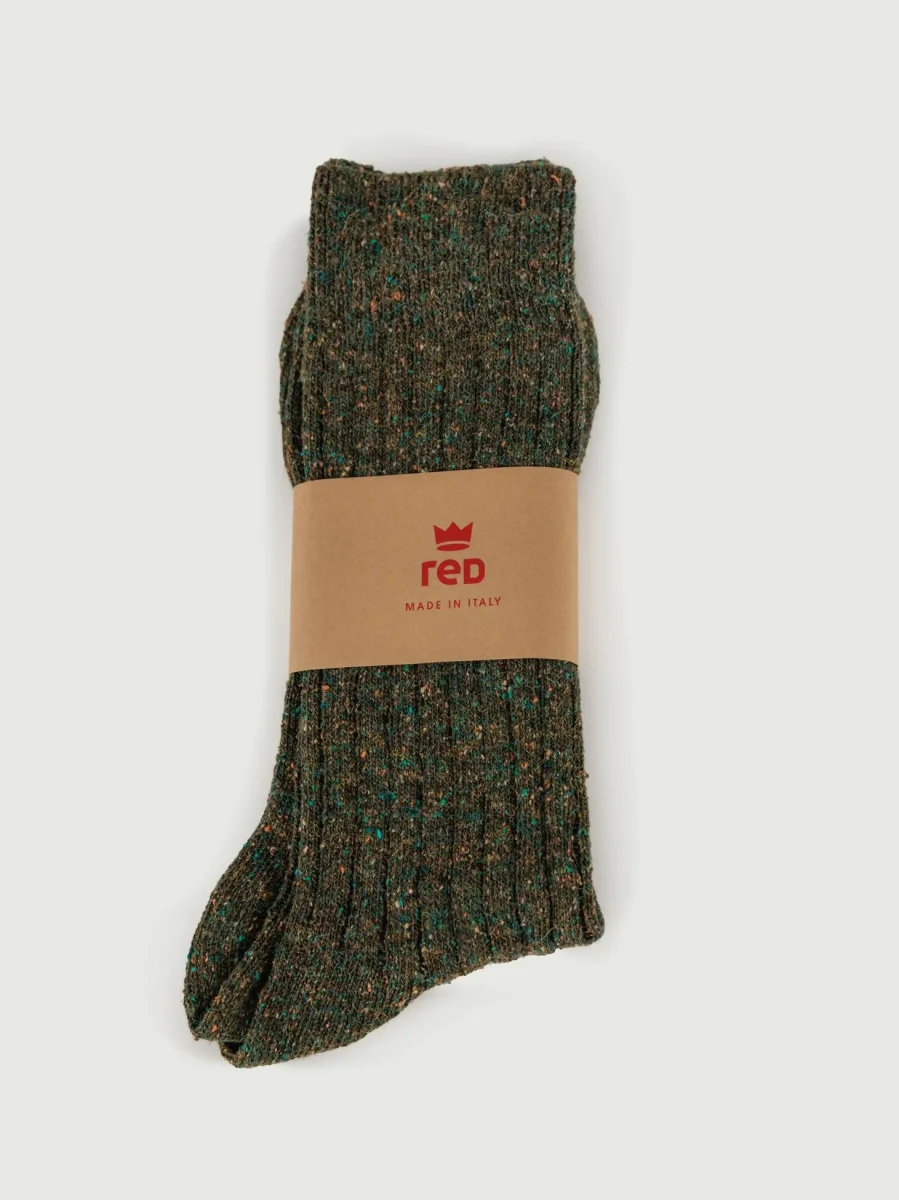 CALZE CREW MARRONE - immagine 4