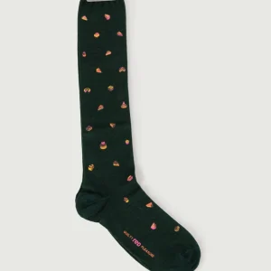 CALZE VERDI STAMPA dolcetti