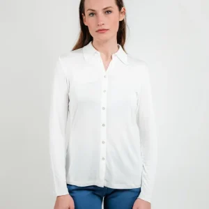 CAMICIA BIN TESSUTO BIANCA