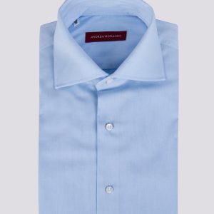 CAMICIA CLASSICA IN COTONE SATIN