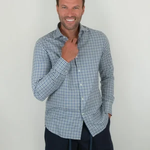 CAMICIA IN COTONE A QUADRETTI