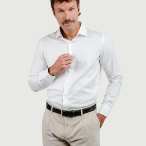 CAMICIA IN COTONE OXFORD BIANCA