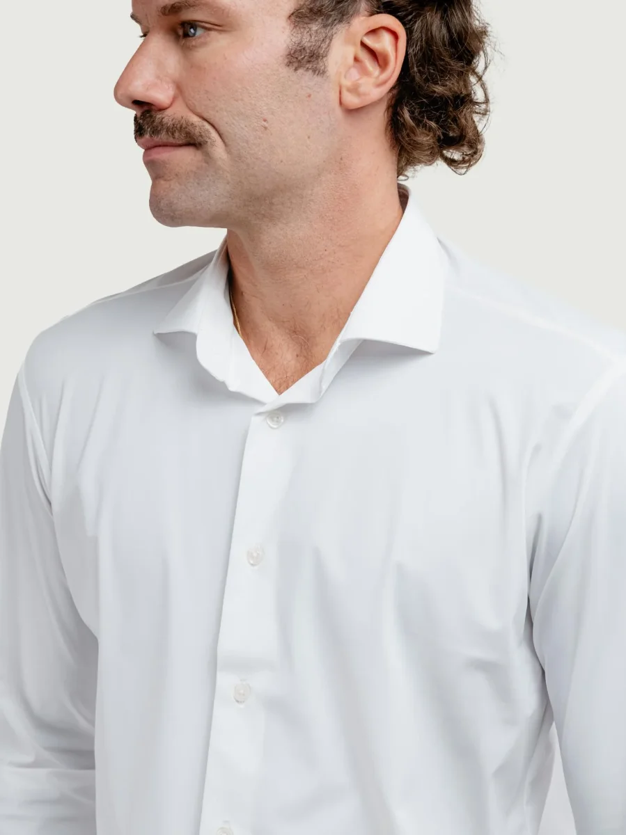 CAMICIA NO STIRO BIANCA - immagine 5