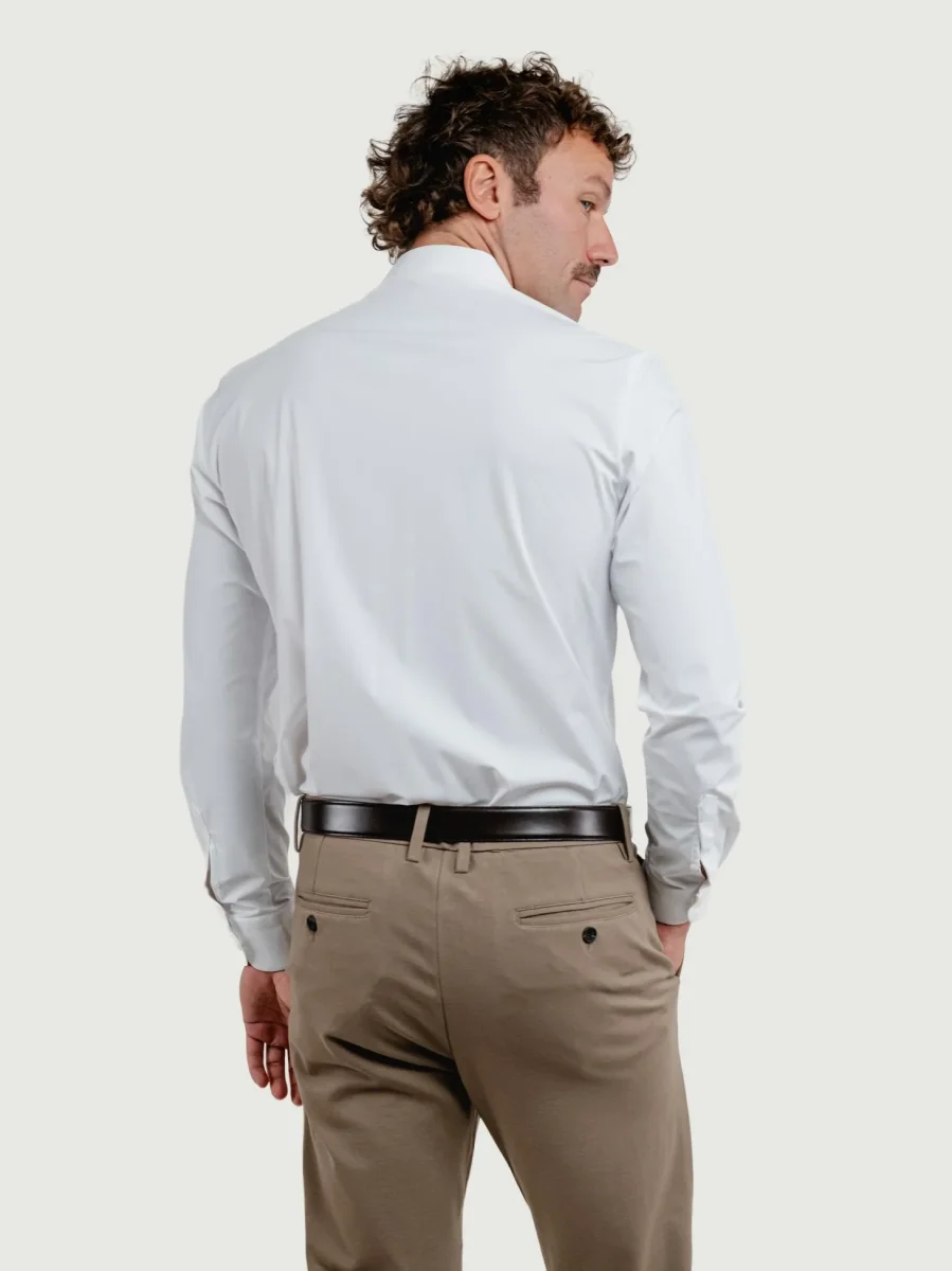 CAMICIA NO STIRO BIANCA - immagine 4