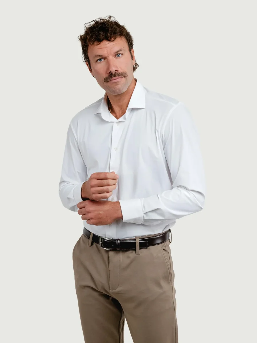 CAMICIA NO STIRO BIANCA - immagine 3