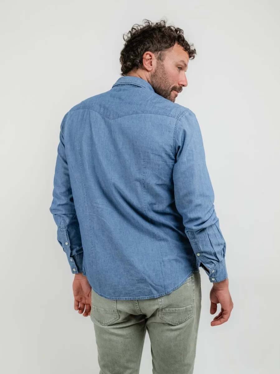 CAMICIA TEXAS IN DENIM - immagine 4