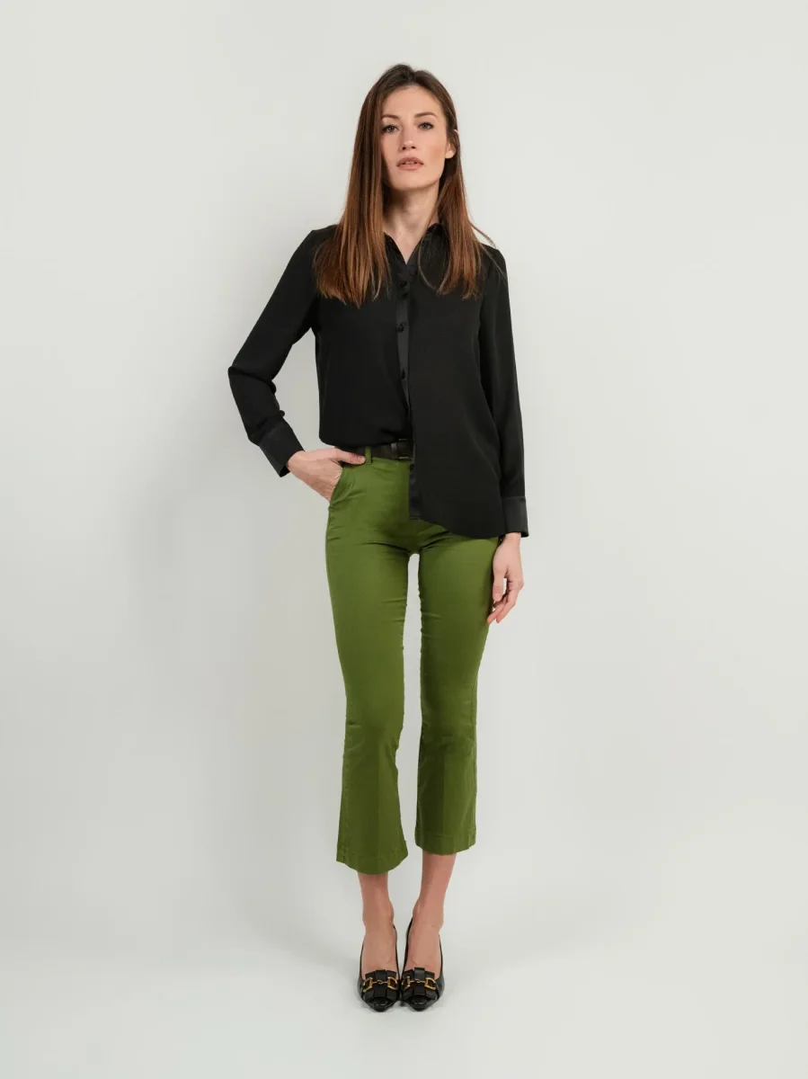 CAMICIA VELATA NERA - immagine 6