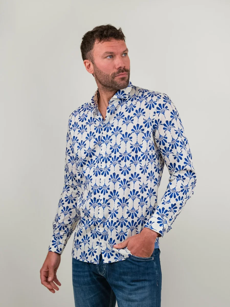 CAMICIA con stampa FLOREALE - immagine 4