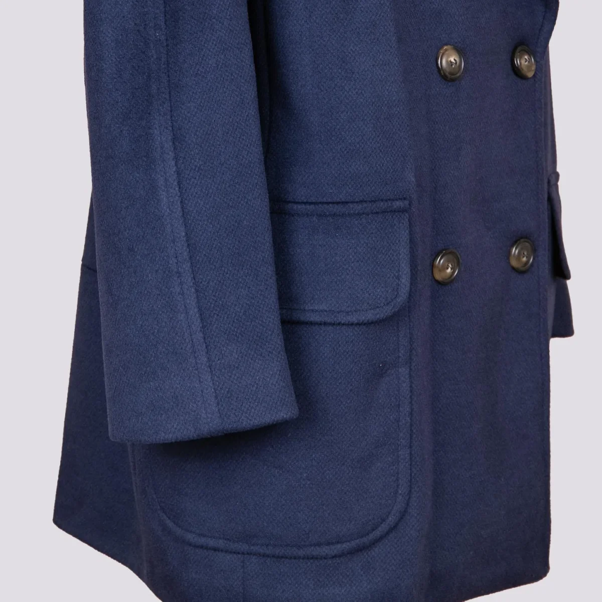 CAPPOTTINO DOPPIOPETTO BLU - immagine 6