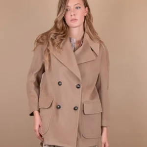 CAPPOTTINO DOPPIOPETTO CAMMELLO