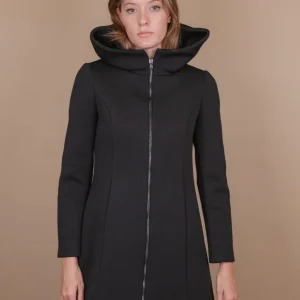 CAPPOTTINO TECNICO CON CAPPUCCIO NERO