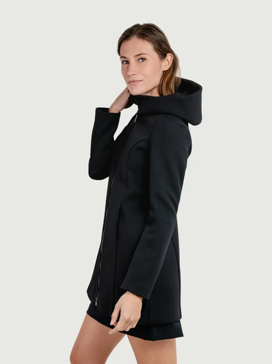 CAPPOTTINO TECNICO CON CAPPUCCIO NERO - immagine 5