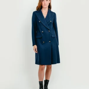 CAPPOTTO DOPPIOPETTO BLU NAVY