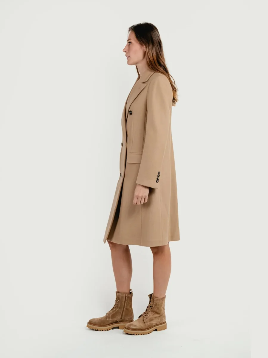 CAPPOTTO DOPPIOPETTO CAMMELLO - immagine 3