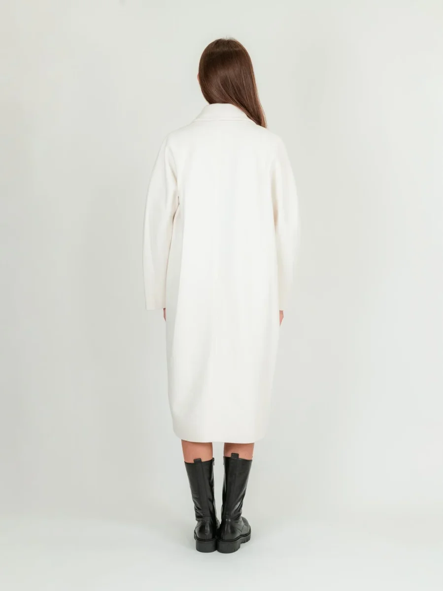 CAPPOTTO DOPPIOPETTO PANNA - immagine 4