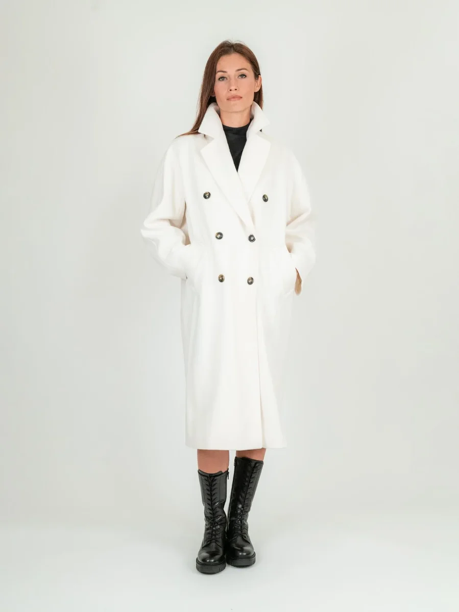 CAPPOTTO DOPPIOPETTO PANNA