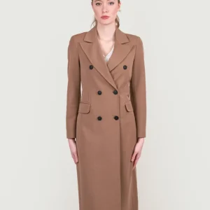 CAPPOTTO LUNGO DOPPIOPETTO CAMMELLO