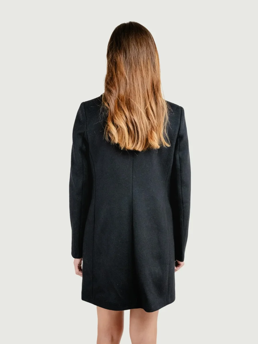 CAPPOTTO MONOPETTO NERO - immagine 5