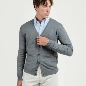 CARDIGAN GRIGIO ANTRACITE