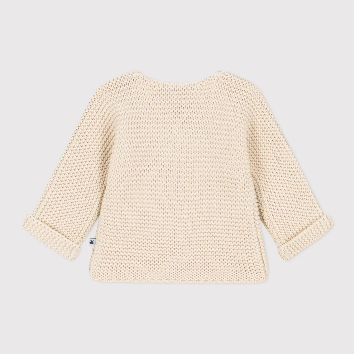 CARDIGAN IN TRICOT A PUNTO LEGACCIO PER BEBÈ - immagine 4