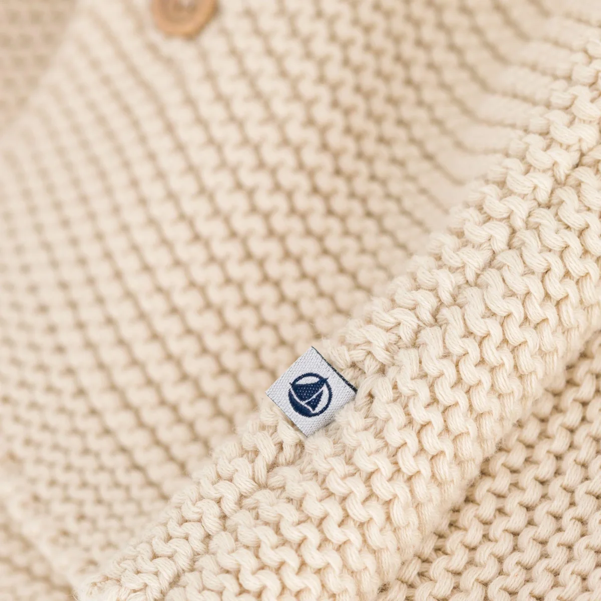 CARDIGAN IN TRICOT A PUNTO LEGACCIO PER BEBÈ - immagine 3