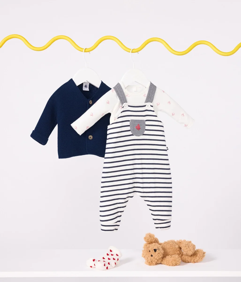 CARDIGAN in maglia di cotone neonato - immagine 9