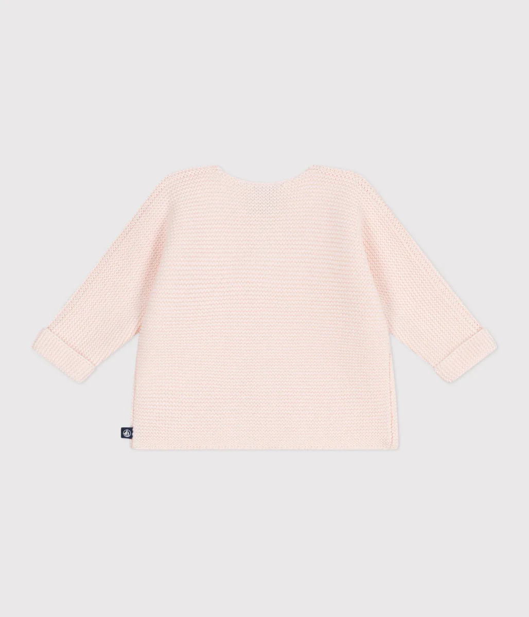 CARDIGAN in maglia di cotone neonato - immagine 4