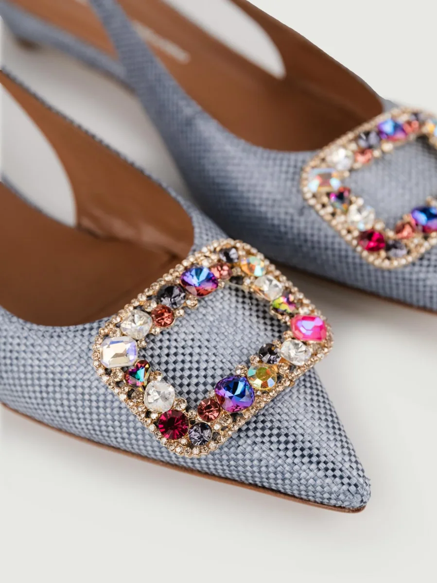 CHANEL IN RAFIA COLOR JEANS - immagine 6