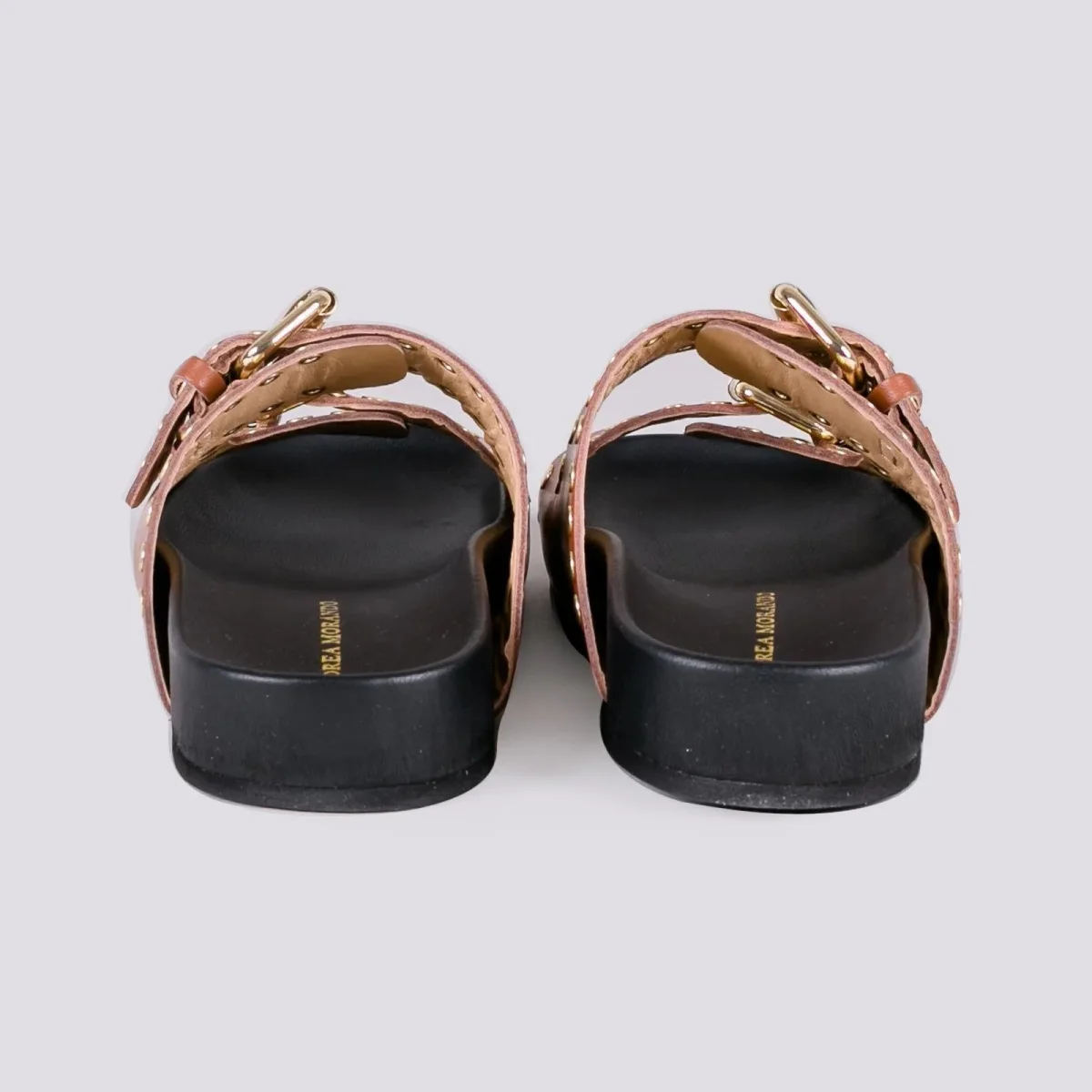 CIABATTA FIBBIE CON APPLICAZIONE BORCHIE - immagine 6