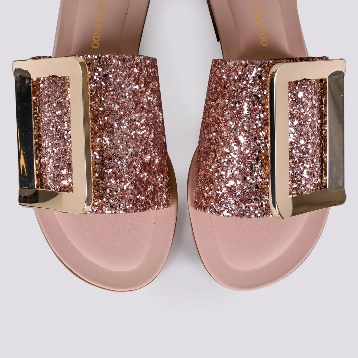 CIABATTA GLITTER CON MAXI FIBBIA - immagine 5