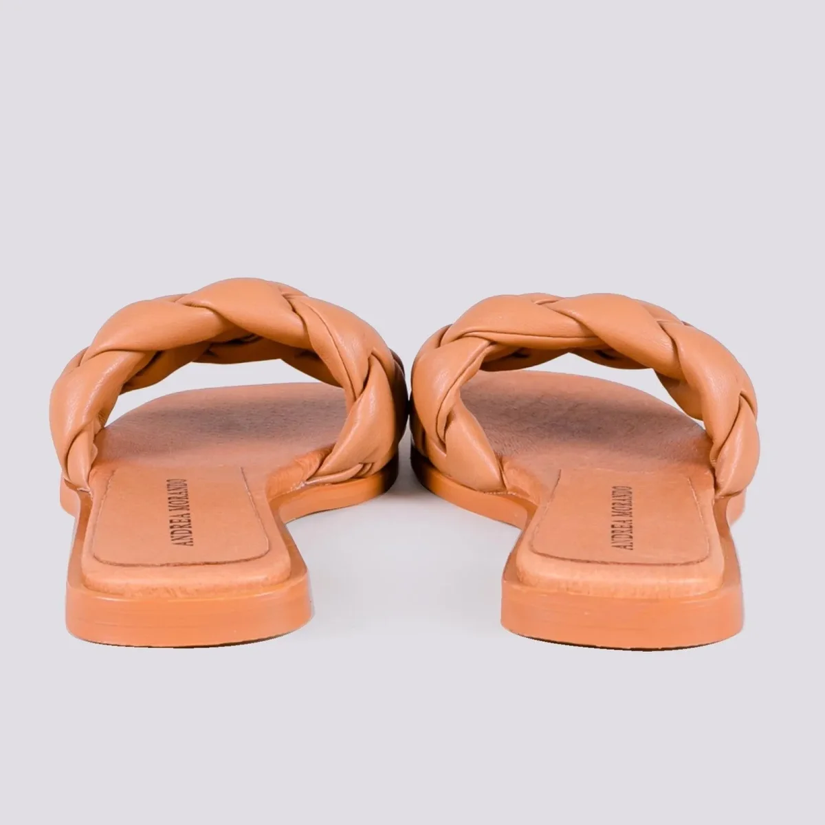 CIABATTA IN PELLE CON INTRECCIO - immagine 5