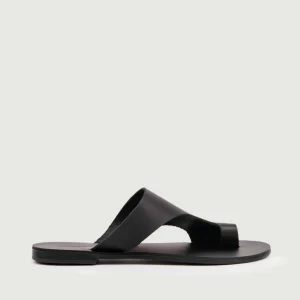 CIABATTINA INFRADITO IN PELLE NERA